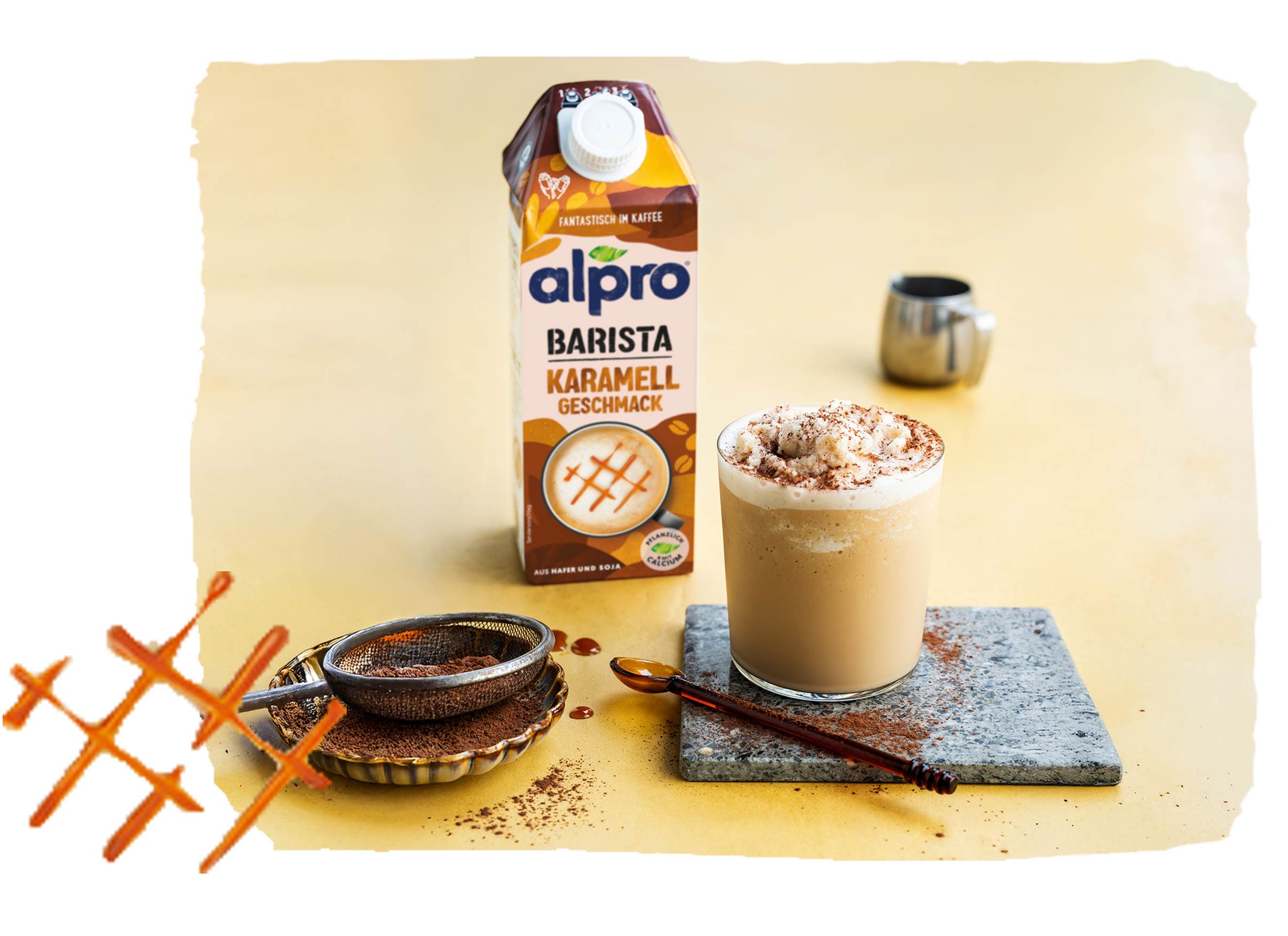 Alpro Barista Karamell Geschmack