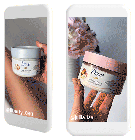 Dove Dusch-Creme-Peelings