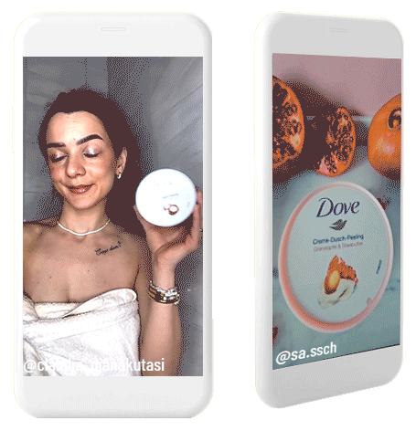 Dove Dusch-Creme-Peelings