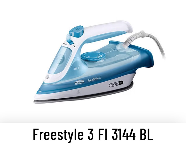 FreeStyle 3 Dampfbügeleisen FI 3144 Blau
