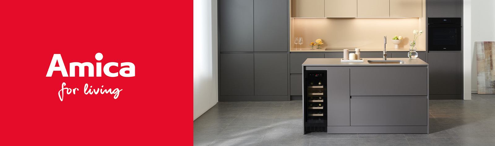 Amica Banner Weinkühlschrank