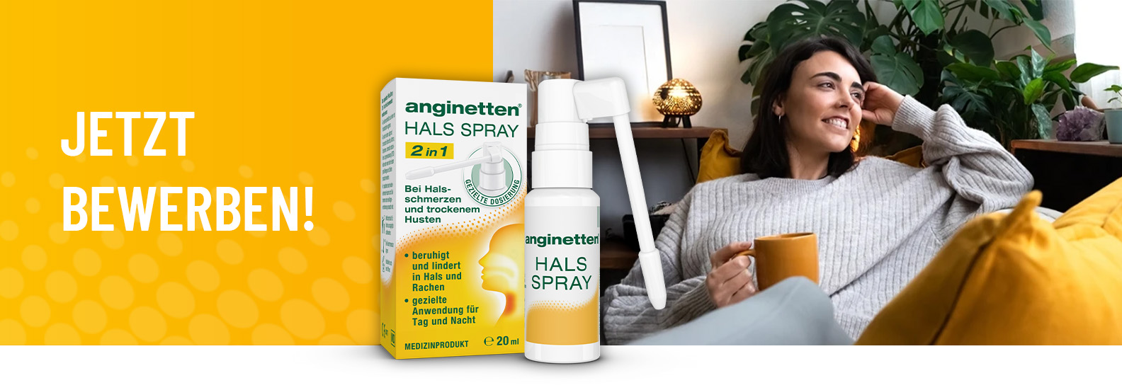 anginetten® Hals Spray 2 in 1