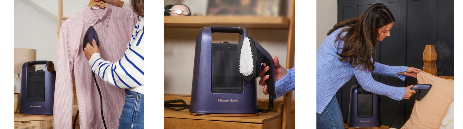  Steam Genie Maestro 2‑in‑1 Dampfbürste