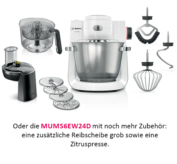 Küchenmaschine Serie 6 von Bosch