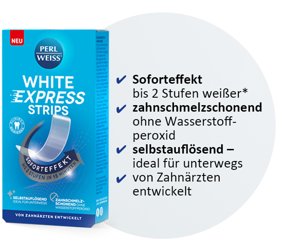 PERLWEISS White Express Strips