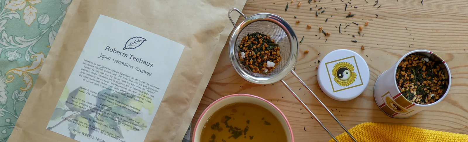 Roberts Teehaus Banner