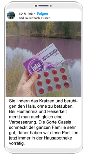 isla® cassis Pastillen 