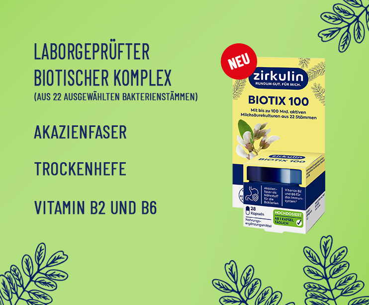 Zirkulin Biotix 100 Produkt