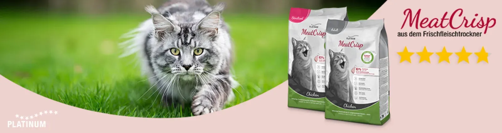 Platinum Katzenfutter MeatCrisp