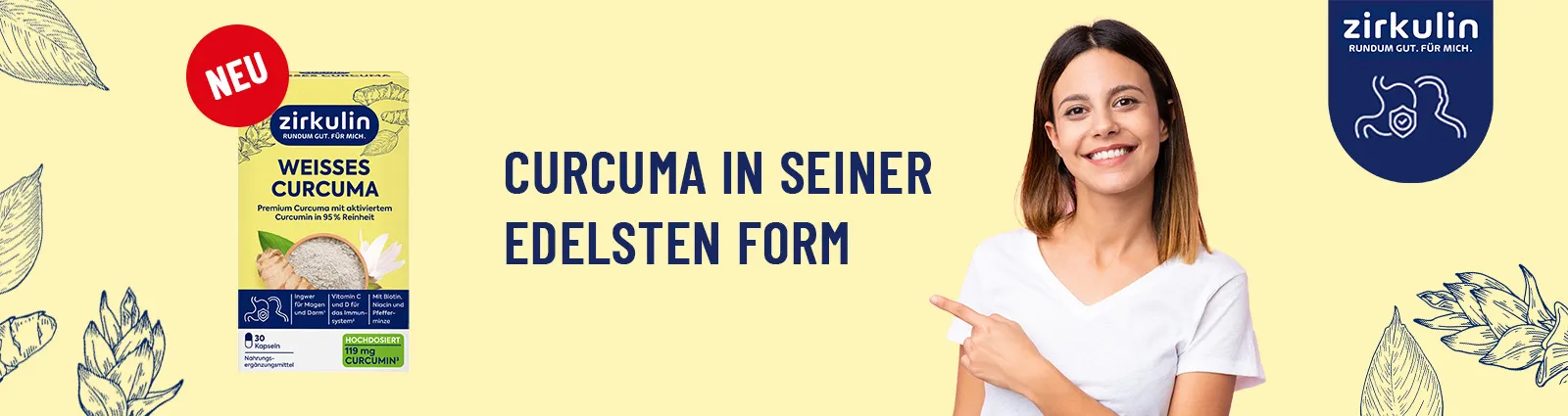 Zirkulin Weisses Curcuma