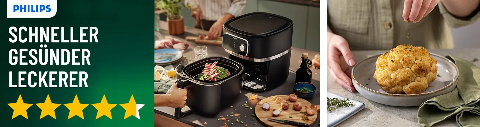 Testergebnis Philips Airfryer Combi XXL