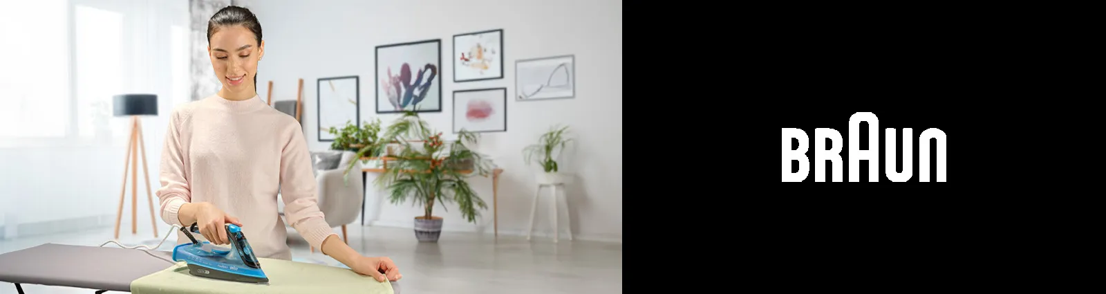 Braun Dampfbügeleisen Sortiment Header