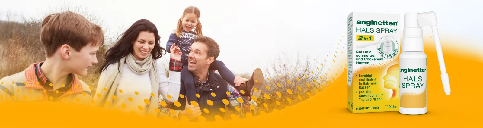 anginetten® Hals Spray 2 in 1