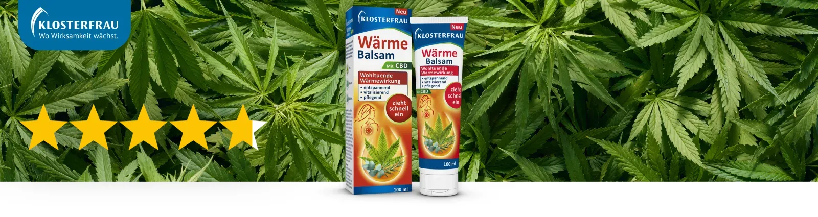 Testergebnis Klosterfrau Wärme Balsam